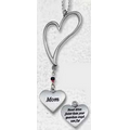 Heart Car Charm for Mom